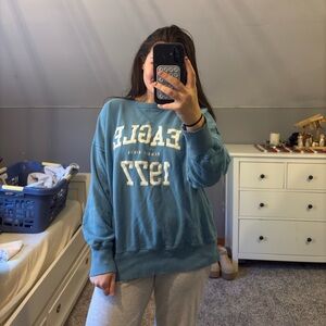 american eagle oversized crewneck